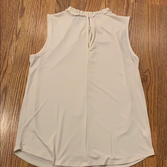 Ann Taylor Factory BORDER RUFFLE SHEL - Picture 3 of 3